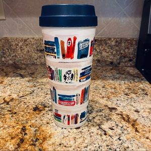 Kate Spade Like A Book Thermal Mug NWOT